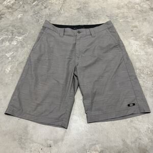 Oakley Men’s Shorts Size 32 Heather Gray Golf Casual Walking